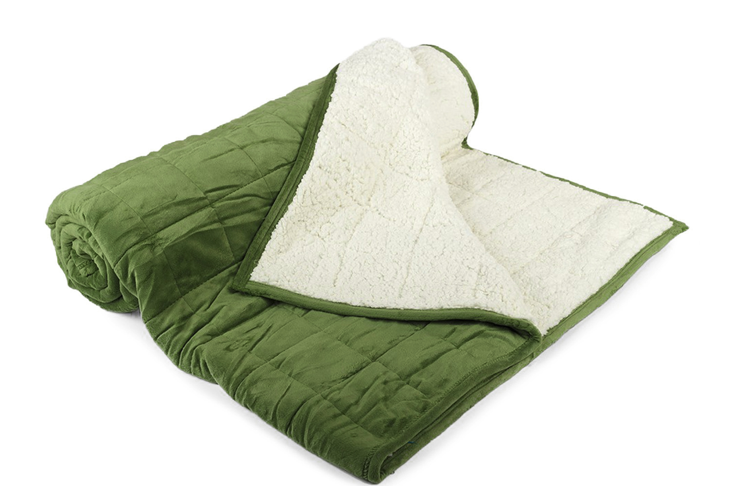 deka prošívaná lahvově zelená sleep well